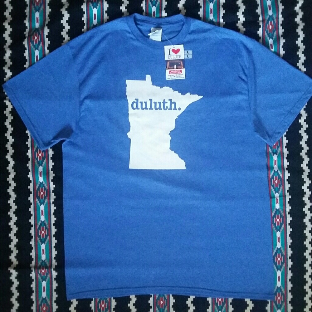 Duluth Unisex Blue T Shirt